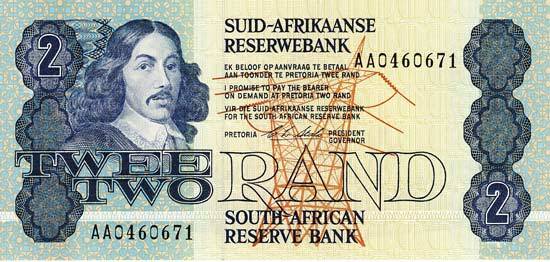 CL Stals First iIssue Two Rand Prefix AA  unc condition