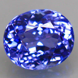 1.10ct- GISA CERTIFIED (R9 900.00) - ANTIQUE CUSHION cut TANZANITE  VVS