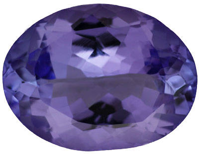 TANZANITE 1.47CT OVAL GISA - R11760.00 VVS BV4/4 Intense Blue Violet