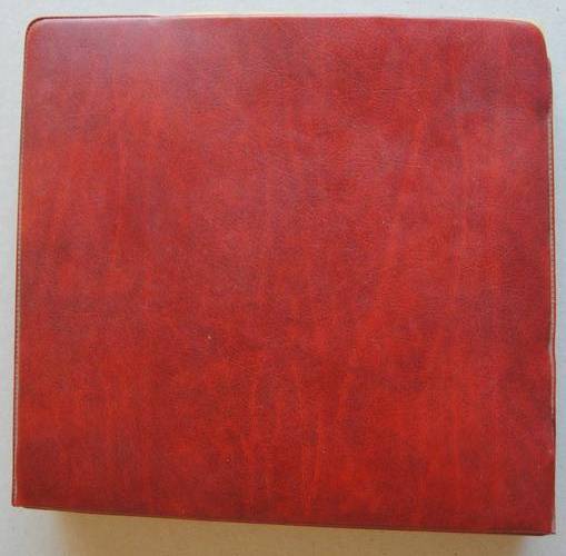 OLD COINS & BANK NOTES IN RED ALBUM...Please see pics...