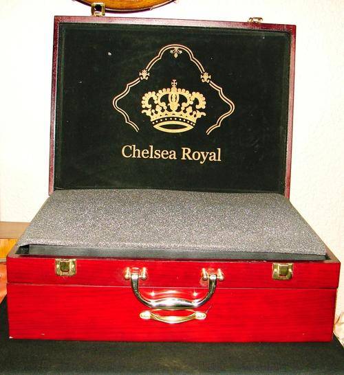 Stunning Chelsea Royal 72 psc Cutlery Set elegant strong 2 tray briefcase set