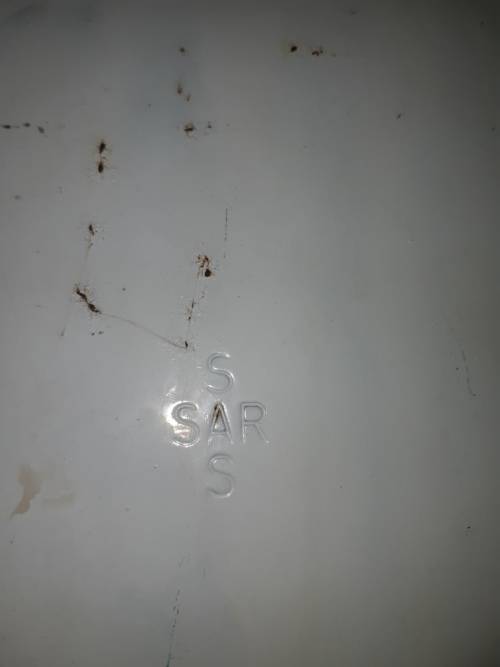 Vintage SA Railway Services SARS red one way Railway signal Lantern with inside  burner