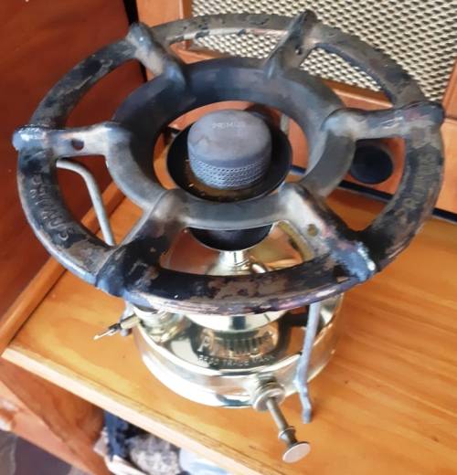 Vintage Primus Regd Trade Mark Paraffin stove-Made under licence AB Bahco Sweden-complete/working