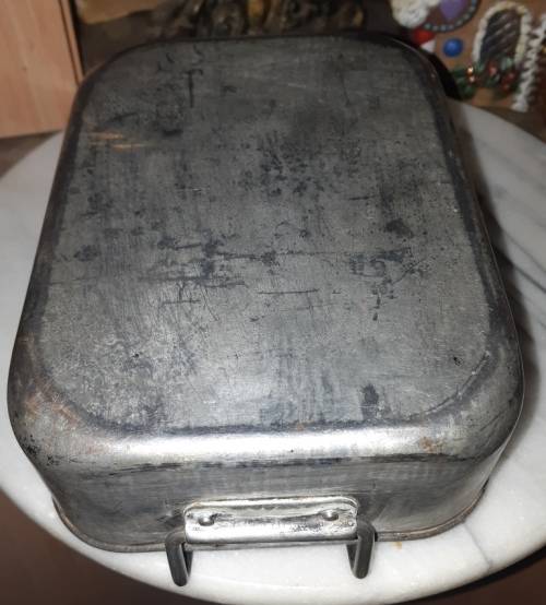 Very old military metal dixie-stamped MB 2-41-good condition