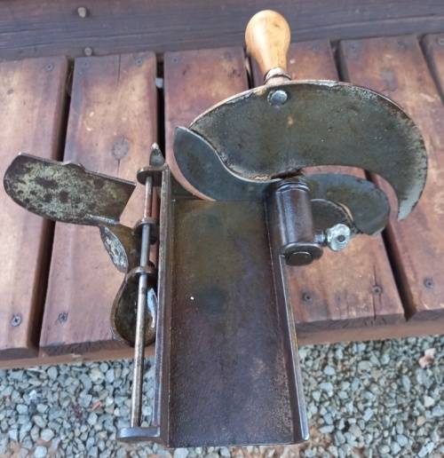 Antique early 1900`s Sterling Meat Cutter - Complete and in working order
