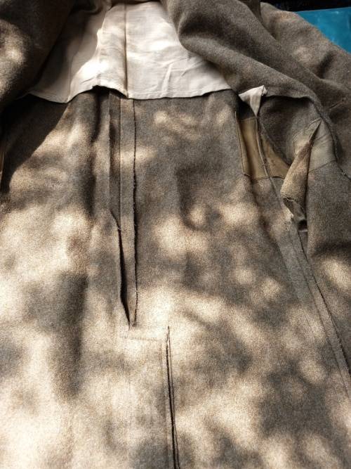 Big size heavy good quality Old School Army Winter `Army Jas` jacket-Like never used