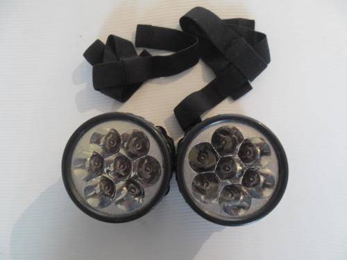 2X NEW, PRACTICAL HEADLIGHTS WITH HEAD STRAPS. ONE BID. READ DISCRIPTION?