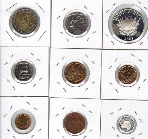 2008 SOUTH AFRICAN 3rd DECIMAL SET HIGH GRADE COINS !!!!!