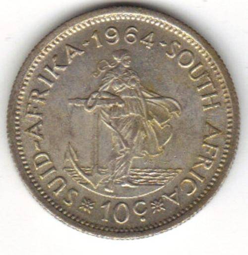 1964 SILVER 10 CENT LOW PRICE!!!!