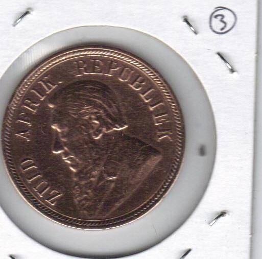 XF VERY NICE DETAILED!! 1898 ZAR PENNY !!!!!