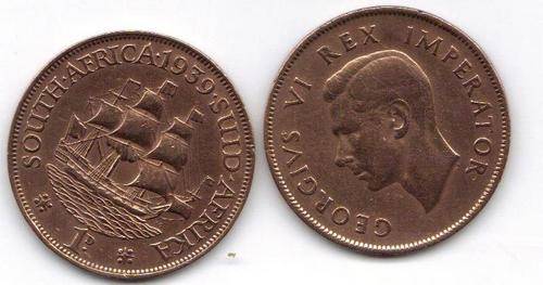 1939 SOUTH AFRICA UNION PENNY BARGAIN INDEED!!!