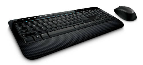 Microsoft Wireless Desktop 2000 Keyboard + Mouse Combo-open box-store display