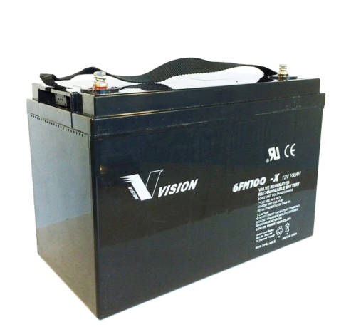 Vision 6FM100Z-X 100Ah 12V AGM Battery