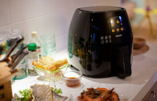 Philips - Avance Collection Airfryer XL - Black