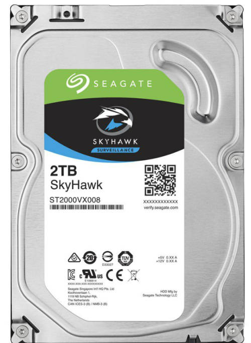 Seagate Skyhawk 2TB 3.5` Surveillance Internal Hard Drive