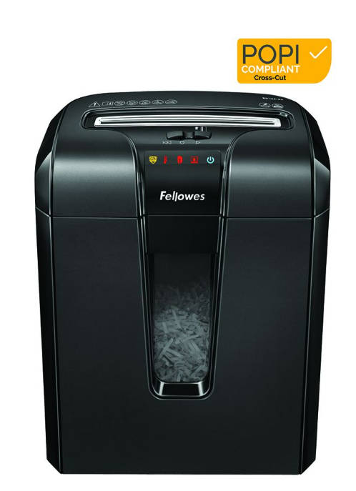 Fellowes Powershred 63Cb 10 Sheet Cross Cut Jam Free Paper Shredder