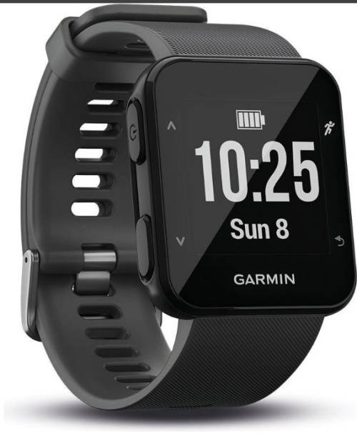Garmin Forerunner 30 GPS Running Watch with Wrist-based Heart Rate (Slate Grey)