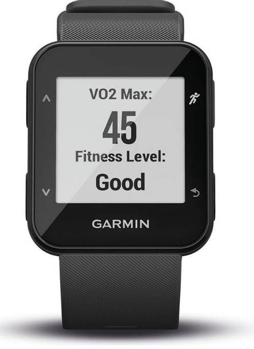 Garmin Forerunner 30 GPS Running Watch with Wrist-based Heart Rate (Slate Grey)