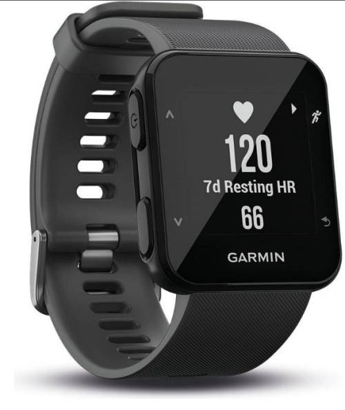 Garmin Forerunner 30 GPS Running Watch with Wrist-based Heart Rate (Slate Grey)