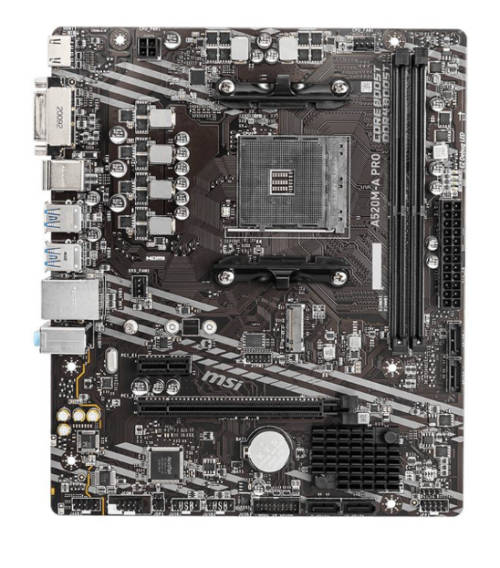 MSI A520M-A PRO Micro-ATX Motherboard-Store Display
