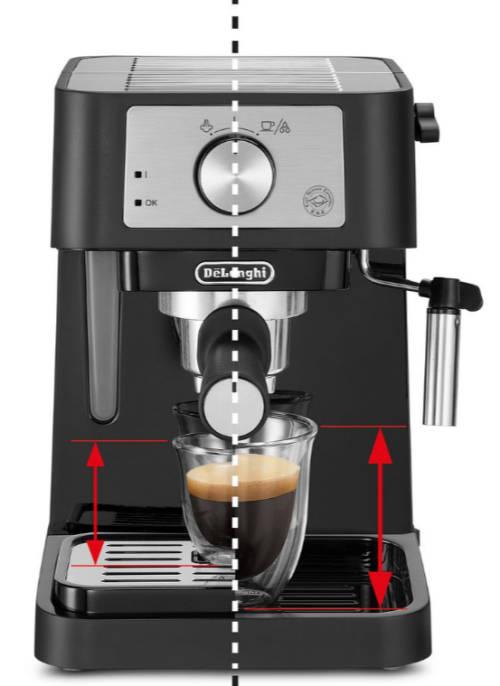 Delonghi - Stilosa Manual Pump Espresso Machine - EC260BK