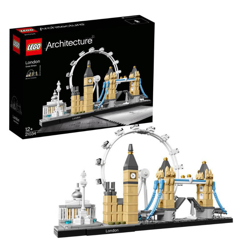 LEGO® Architecture London Skyline Collection 21034 Building Toy Set - 468 Pieces