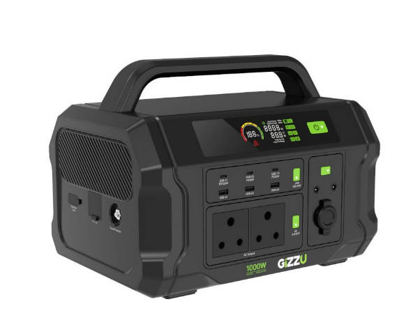 Gizzu Challenger Pro 1000W 1120Wh UPS Power Station