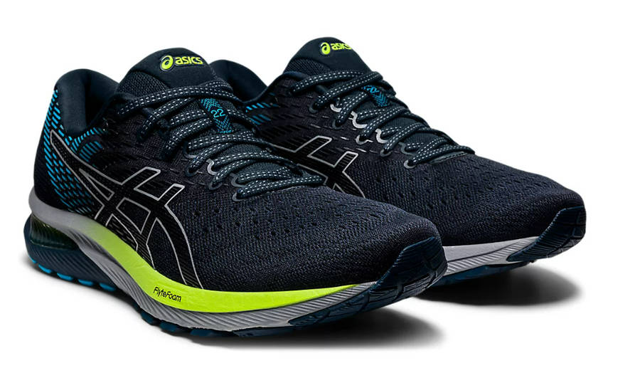 Asics Men s Gel-Cumulus 22 Road Running Shoes - French Blue/Black-UK6