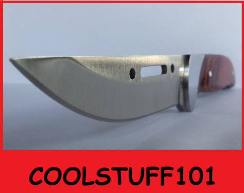Columbia A018 Fixed Blade with Wooden Handle and Sheath