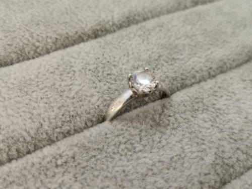 DISCOUNT PRICE!! Sterling Silver Solitaire Ring