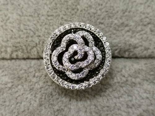 Unique, Flower, Sterling Silver Ring