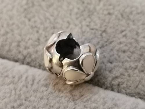 Flower Pandora Clip Charm