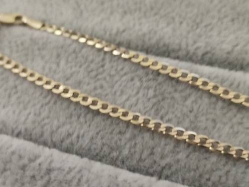 Yellow Gold Curb Bracelet