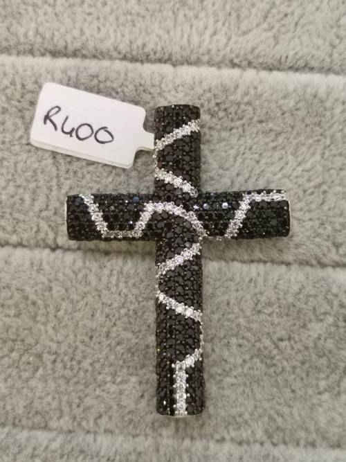 Unique Silver Cross Pendant