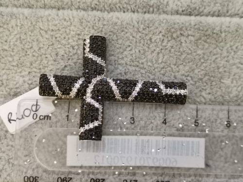 Unique Silver Cross Pendant