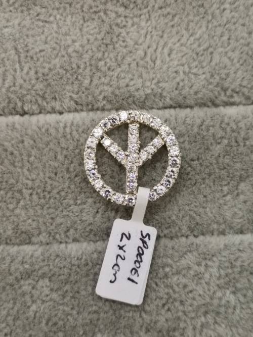 Silver Peace Pendant