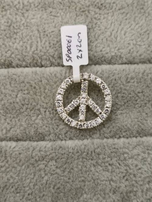Silver Peace Pendant