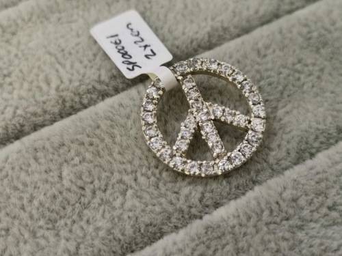 Silver Peace Pendant