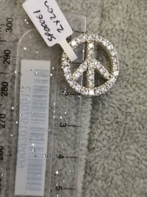 Silver Peace Pendant