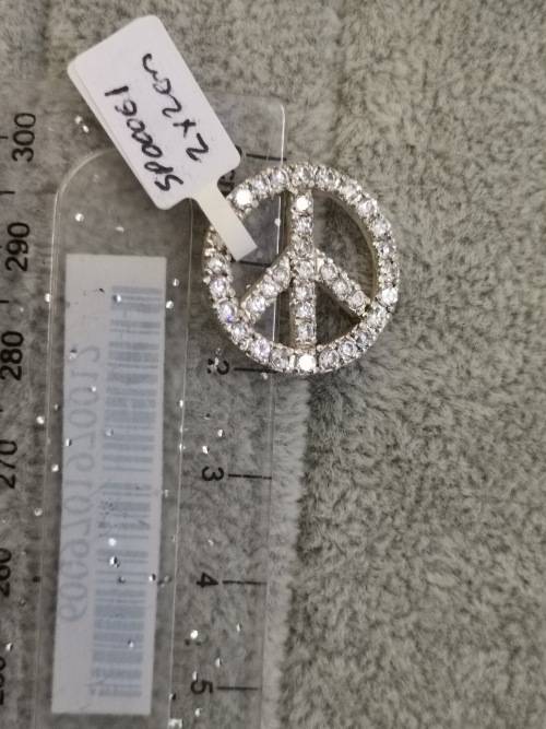 Silver Peace Pendant