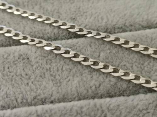 Silver Curb Chain