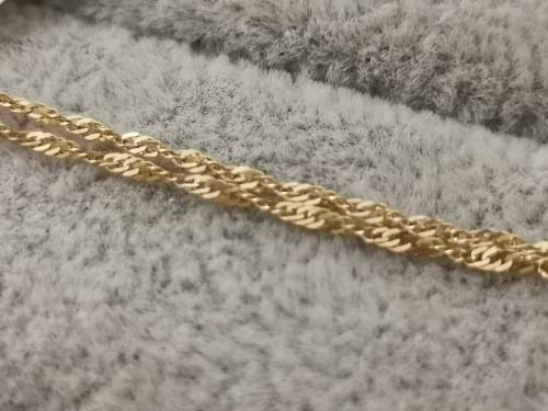 Dainty Yellow Gold Bracelet