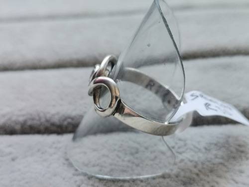 DISCOUNT!! Unique Silver Infinity Ring