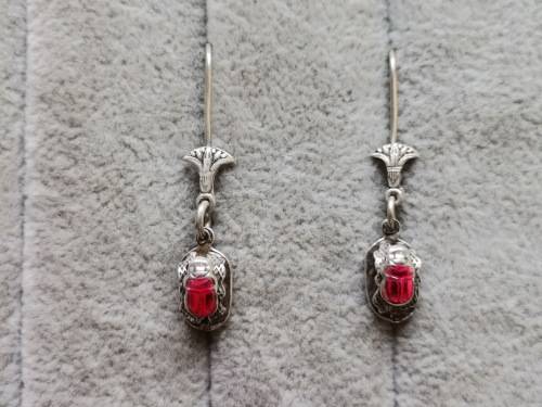 DISCOUNT!! Egyptian Silver Earrings