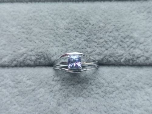 Stunning Silver Solitaire Ring