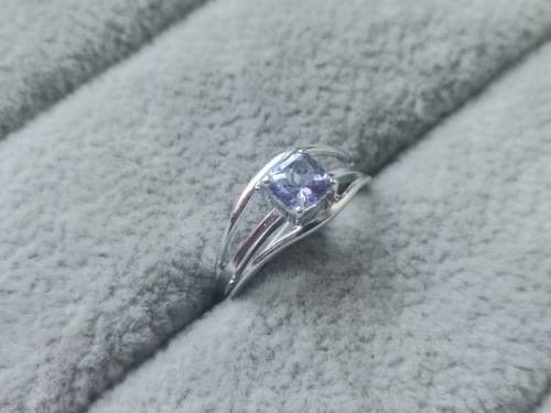 Stunning Silver Solitaire Ring