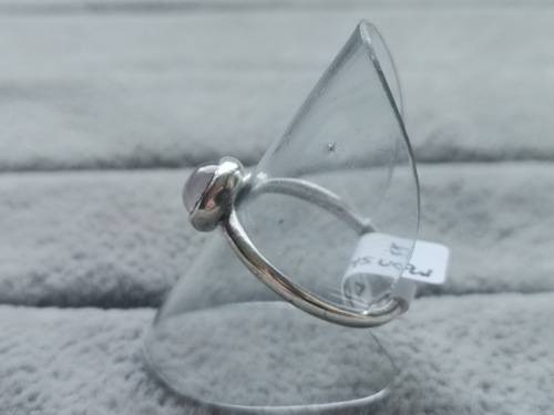 Dainty Silver Moonstone Ring