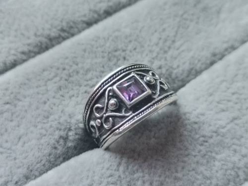 DISCOUNT!! Wide Silver Ring