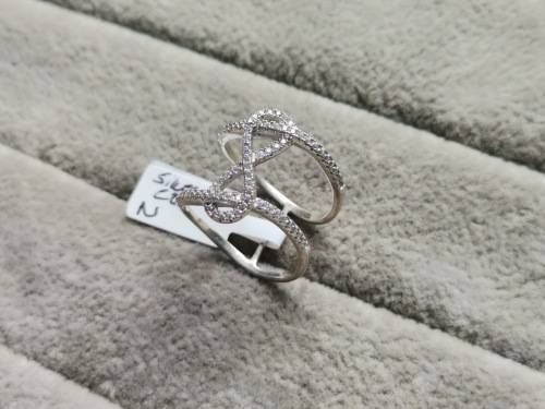 Unique Silver Infinity Ring