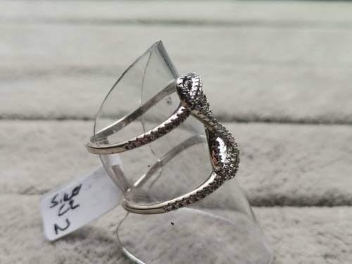 Unique Silver Infinity Ring